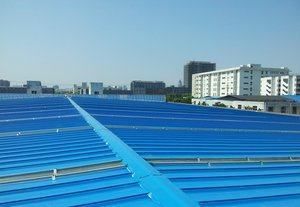 彩钢板屋面图片 建筑施工图施工 第3张