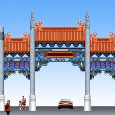 仿古建筑每平米的造价 结构机械钢结构设计 第5张 仿古建筑每平米的造价 结构机械钢结构设计 第5张