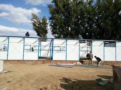彩钢活动房施工视频(双层彩钢活动房施工视频) 北京网架设计 第2张 彩钢活动房施工视频(双层彩钢活动房施工视频) 北京网架设计 第2张