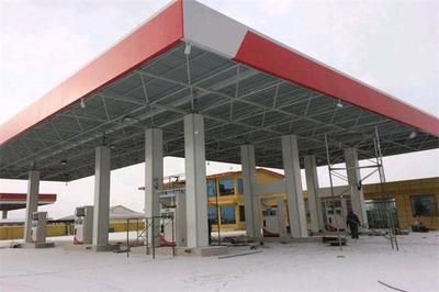 加油站网架除锈刷漆价格