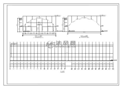 彩钢钢结构屋顶结构图 建筑施工图设计 第5张 彩钢钢结构屋顶结构图 建筑施工图设计 第5张