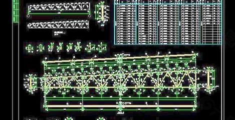 梯形钢屋架节点设计图（梯形钢屋架结构设计方案） 结构机械钢结构施工 第1张