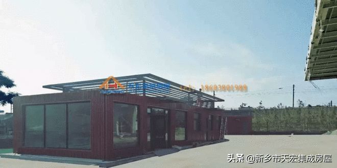 集装箱钢架卫生间效果图片（集装箱钢架卫生间创意设计方案）
