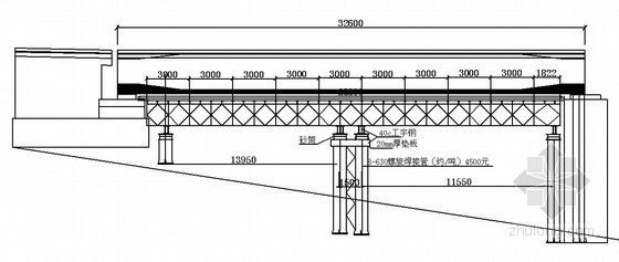 十八米跨度轻钢梁结构图 装饰幕墙施工 第1张 十八米跨度轻钢梁结构图 装饰幕墙施工 第1张