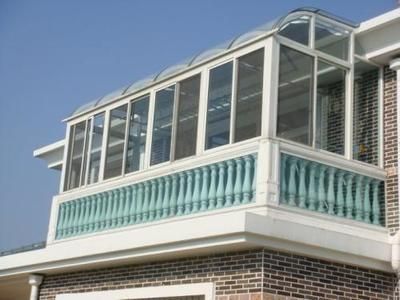 钢结构露台搭建效果图不用玻璃（钢结构露台怎么搭建） 北京加固设计（加固设计公司） 第4张