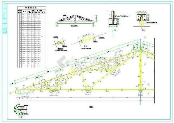 18m跨钢屋架平面图怎么看的 建筑方案施工 第2张 18m跨钢屋架平面图怎么看的 建筑方案施工 第2张