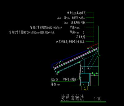 钢屋架屋顶做法 全国钢结构厂 第1张 钢屋架屋顶做法 全国钢结构厂 第1张