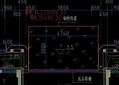 钢结构的雨棚算建筑面积吗 北京网架设计 第5张