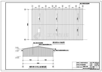 钢结构仓库图纸（钢结构仓库图纸的相关网址：钢结构仓库施工流程） 结构污水处理池施工 第3张