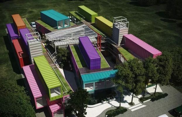 集装箱演出 建筑方案设计 第1张 集装箱演出 建筑方案设计 第1张
