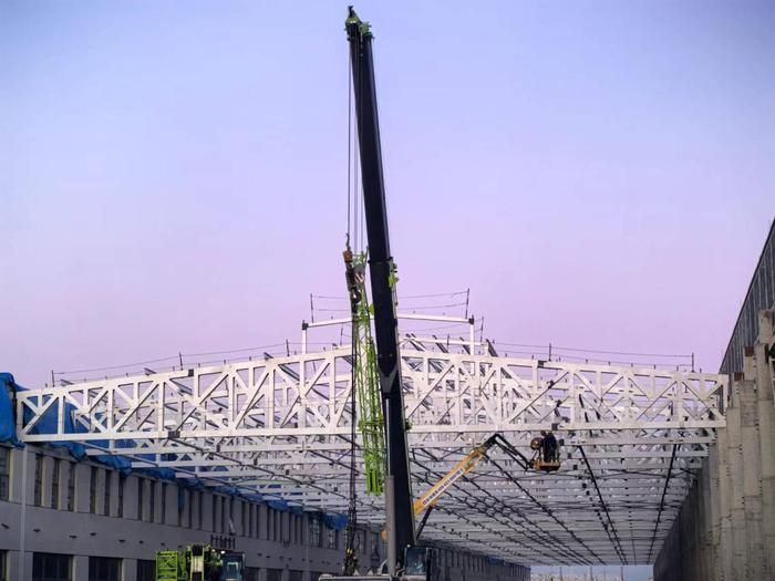 钢屋架图片装车图片 建筑施工图设计 第4张