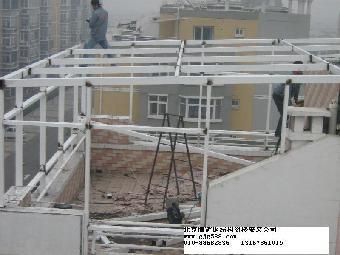 钢架露台搭建 钢结构钢结构停车场设计 第4张