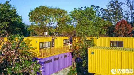 盒子集装箱建筑（集装箱建筑的优势） 结构框架施工 第2张