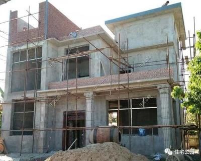 钢结构别墅房顶图片大全 装饰家装施工 第1张