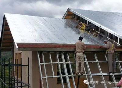 钢结构别墅房顶图片大全 装饰家装施工 第3张