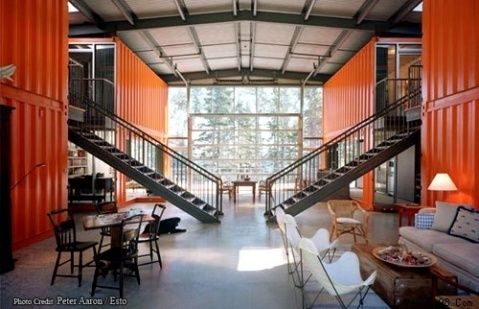 集装箱建筑 设计方案ae（集装箱建筑设计方案） 钢结构钢结构螺旋楼梯设计 第4张