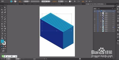 集装箱基本结构图怎么画（sketchup绘制集装箱结构图cad详细步骤）