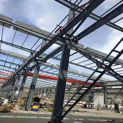 钢结构20米跨大梁用200h 建筑效果图设计 第1张 钢结构20米跨大梁用200h 建筑效果图设计 第1张
