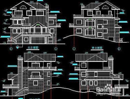 别墅建筑结构图纸案例 装饰家装施工 第2张 别墅建筑结构图纸案例 装饰家装施工 第2张