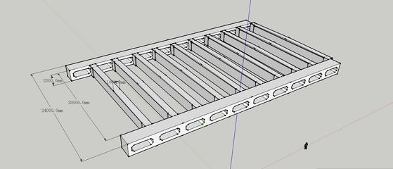 24米跨度用多大工字钢（24米跨度厂房梁柱结构设计） 建筑方案施工 第4张