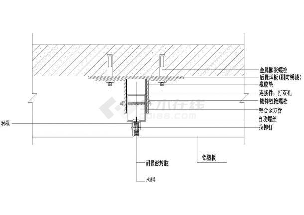 加油站柱子铝塑板施工工艺（加油站柱子铝塑板施工） 结构污水处理池施工 第2张
