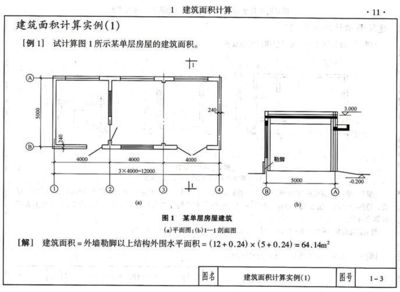 厂房建筑面积计算实例 钢结构钢结构停车场施工 第1张