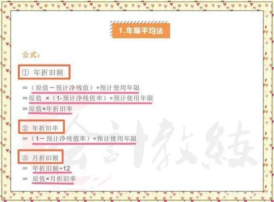 固定资产折旧计算方式(固定资产折旧方法) 结构电力行业施工 第1张 固定资产折旧计算方式(固定资产折旧方法) 结构电力行业施工 第1张