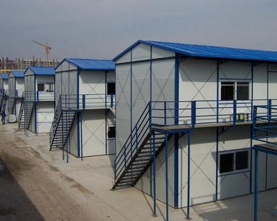 彩钢活动房施工视频（双层彩钢活动房施工视频）