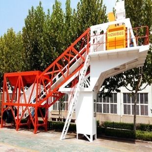 可移动式搅拌站(可移动式搅拌站是将传统固定式混凝土搅拌站的物料储料、称量、输送、卸料和全自动控制系统) 结构桥梁钢结构设计 第5张 可移动式搅拌站(可移动式搅拌站是将传统固定式混凝土搅拌站的物料储料、称量、输送、卸料和全自动控制系统) 结构桥梁钢结构设计 第5张