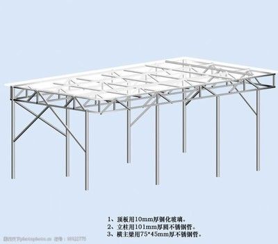 彩钢结构设计图（彩钢结构设计图、钢架结构设计图、钢架结构厂房设计图） 北京钢结构设计 第5张