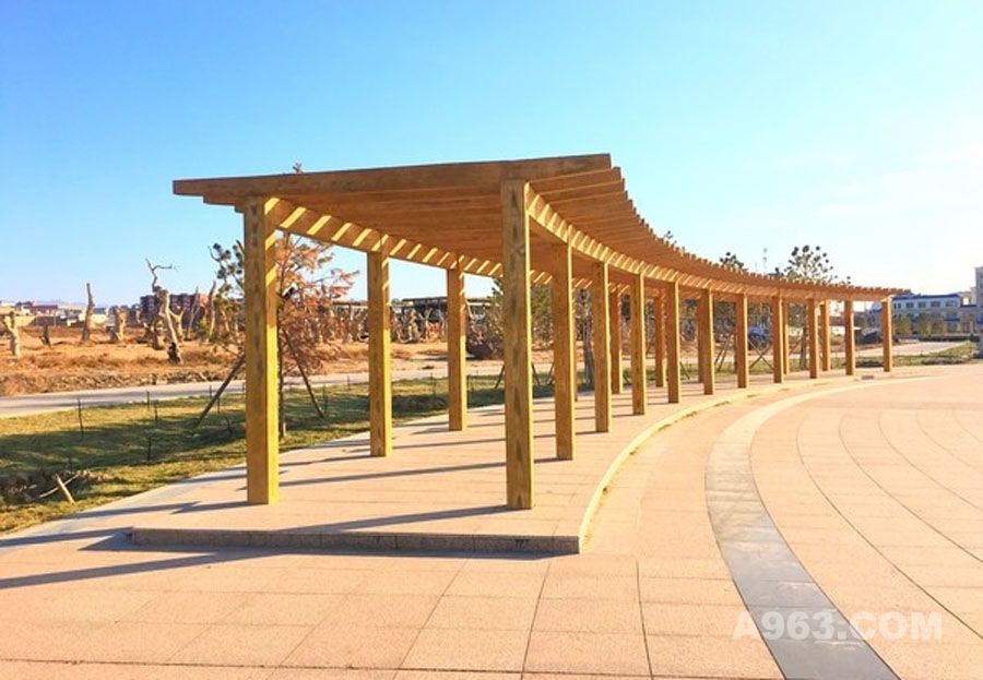 景观廊架设计案例 结构工业钢结构施工 第5张 景观廊架设计案例 结构工业钢结构施工 第5张