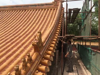 瓦屋面如何加固(瓦屋面加固后的维护) 钢结构网架设计 第5张 瓦屋面如何加固(瓦屋面加固后的维护) 钢结构网架设计 第5张