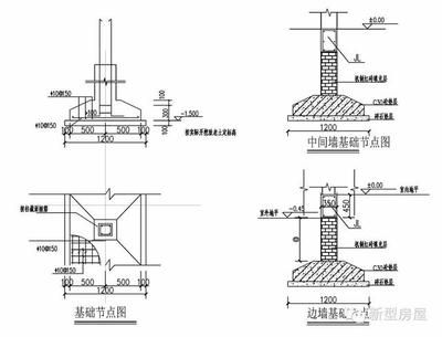 砖混结构建筑构造柱的构造做法（构造柱与圈梁连接技术要点）