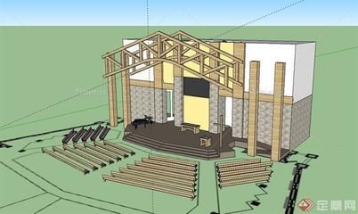 舞台搭建平面图（关于舞台搭建平面图的相关网址：土木在线（土木在线）） 北京钢结构设计 第3张