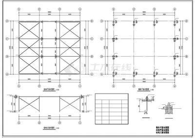 舞台钢架结构图怎么画视频（cad绘制舞台钢架基础操作） 结构桥梁钢结构施工 第3张