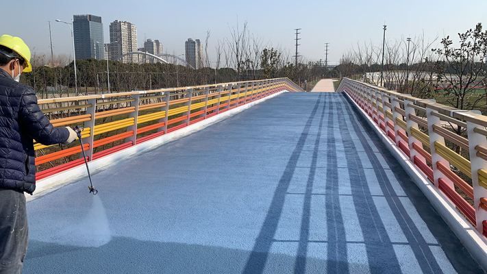 透水混凝土罩面漆施工案例(透水混凝土罩面漆施工应用于城市道路、景观道路、停车场等场所) 钢结构跳台施工 第4张 透水混凝土罩面漆施工案例(透水混凝土罩面漆施工应用于城市道路、景观道路、停车场等场所) 钢结构跳台施工 第4张