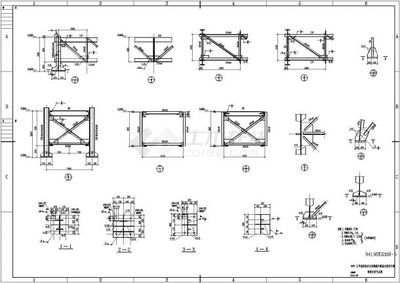 钢构支架图纸讲解视频（cad绘制钢结构实例教程cad绘制钢结构实例教程）