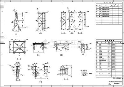 钢构支架图纸讲解视频（cad绘制钢结构实例教程cad绘制钢结构实例教程）