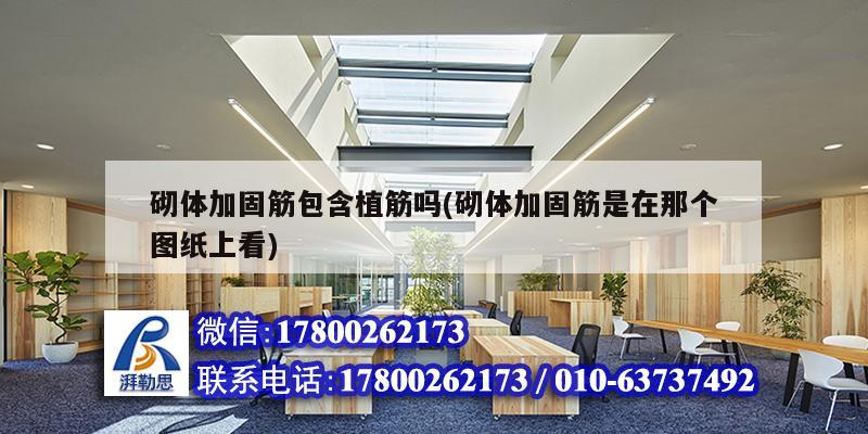 砌体加固筋包含植筋吗(砌体加固筋是在那个图纸上看)