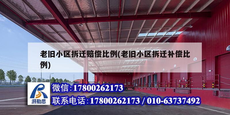 老旧小区拆迁赔偿比例(老旧小区拆迁补偿比例) 结构工业钢结构施工