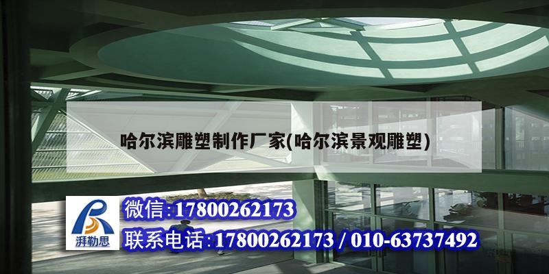 哈尔滨雕塑制作厂家(哈尔滨景观雕塑)