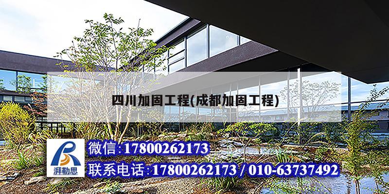 四川加固工程(成都加固工程) 建筑方案设计