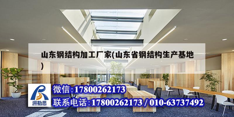 山东钢结构加工厂家(山东省钢结构生产基地) 钢结构有限元分析设计